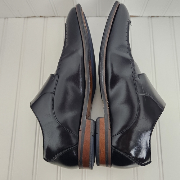 Stacy Adams Baldwin Mens Size 9M Black Double Monk Strap Dress Shoes 25188-001 - Picture 8 of 16